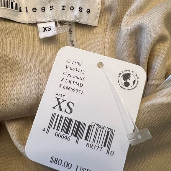 Free People Endless Rose NWT sequined spaghetti strap metallic cocktail dress. - Picture 8 of 12